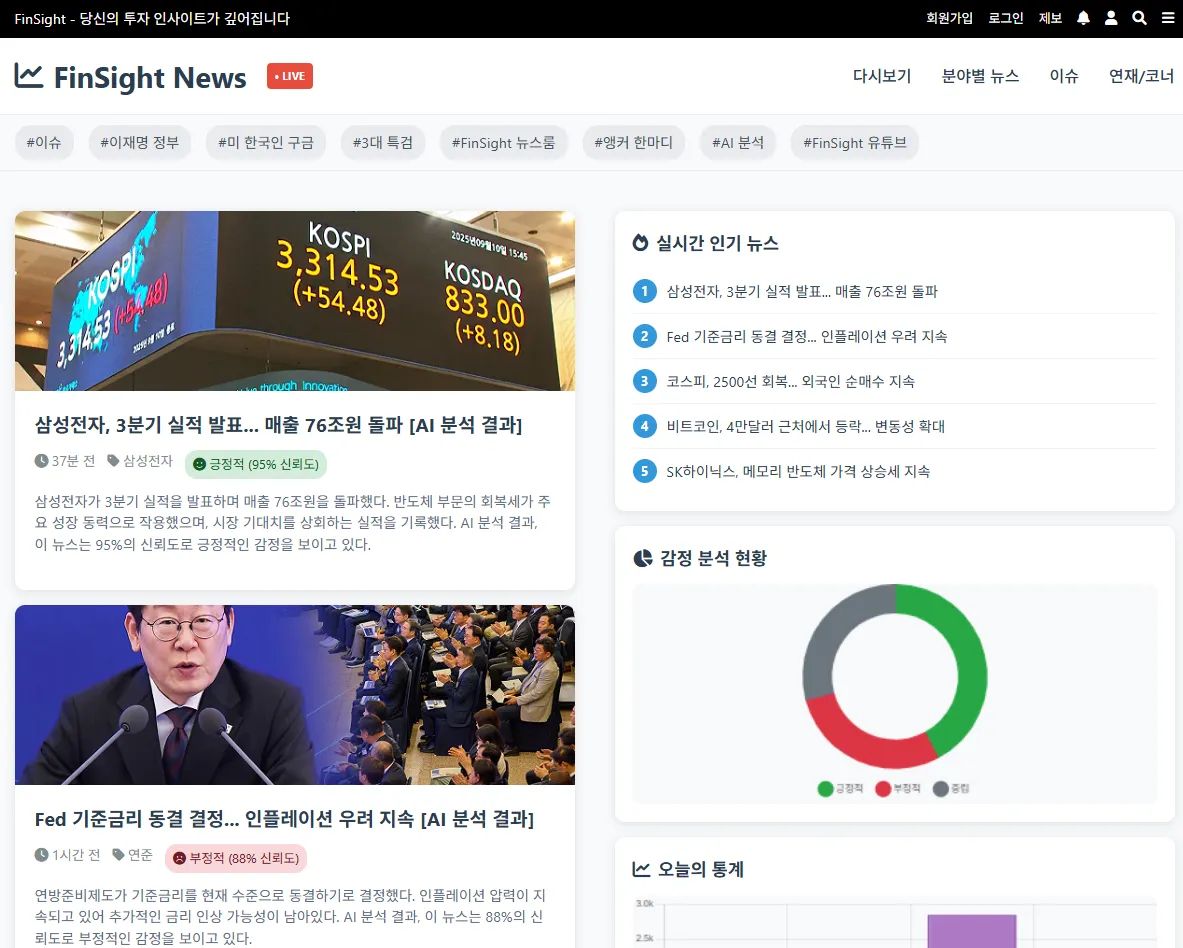 미국경제 뉴스 시스템